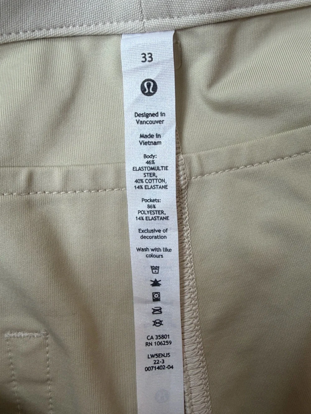 Like New - Lululemon City Sleek Pant (33)